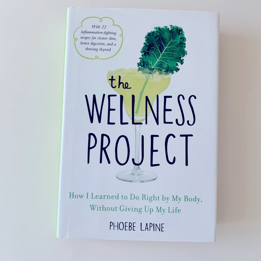 Nonfiction Book - The Wellness Project by Phoebe Lapine, in excellent condition